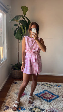 Towel mini dress